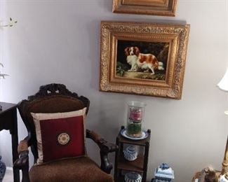 Nice decorative art with gold leaf frames