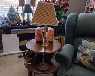 Two tier end table. Salt Rock