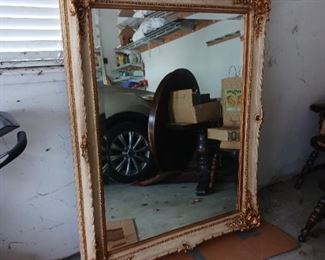 5 ft Guild frame mirror beveled