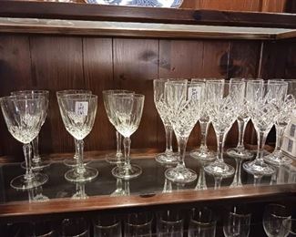Fine Crystal wine glasses