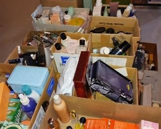 Unused Makeup and cosmetics