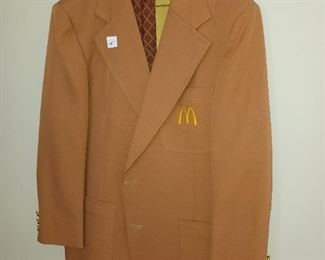 Vintage McDonald's restaurants Blazer jacket and tie supervisor manager