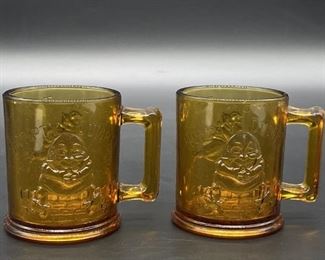 (2) Nursery Rhyme by Tiara Glass Mugs, 2/2