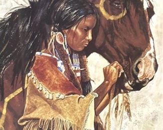 Framed, Ltd. Ed 107/350, Signed Schmidt 
