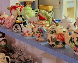 HUGE teapot collection!