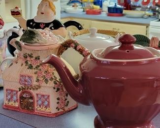 HUGE teapot collection!