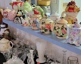HUGE teapot collection!