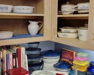 Cornflower corningware