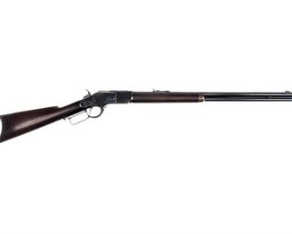 5602 Exceptional Early Winchester Model 1873 2nd Model .4440 WCF LeverAction Rifle