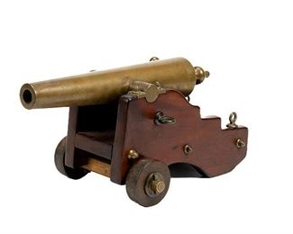 Rare 1890s RH Brown Co. 4 Gauge Signal Cannon 