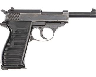 Interesting French Capture BYF 44 Mauser P.38 9mm Pistol