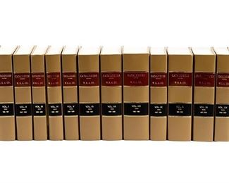 50th Anniversary Winchester Repeating Arms 12 Volume Catalogue Set