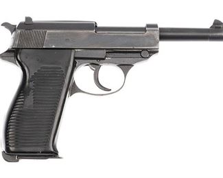 Interesting French Capture BYF 44 Mauser P.38 9mm Pistol