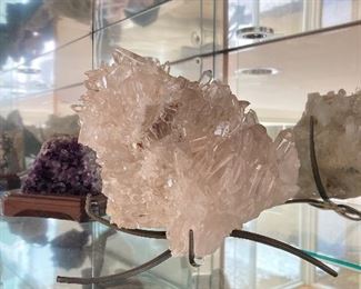 Quartz cluster 9” x 9”x 6”