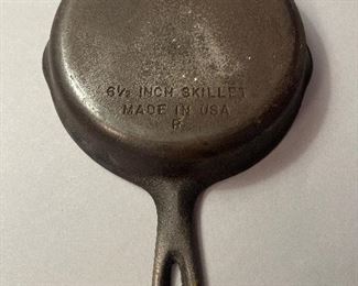 Vintage Wagner Ware Cast Iron Skillet 6 1/2", Made in USA