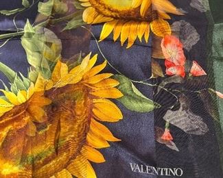 Vintage Valentino Silk Scarf 