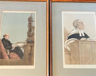 Antique Judicial Vanity Fair Prints by Spy