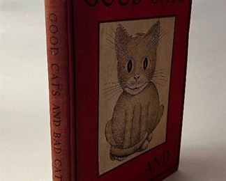 Vintage “Good Cats and Bad Cats” Book