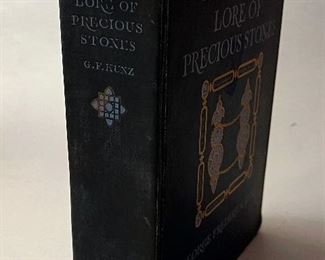 Vintage “The Curious Lore of Precious Stones” Book 