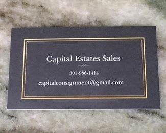 Should you or anyone you know is looking for an Estate Sale company please reach out to us for a consultation!!