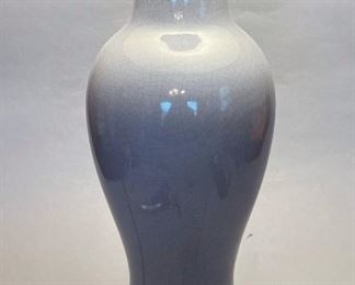 Vintage Chinese Crackle Glaze Table Lamp