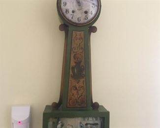 ANTIQUE BANJO CLOCK