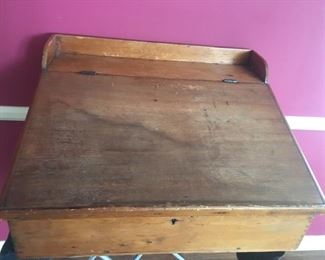 ANTIQUE PINE DESK TOP
