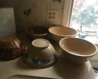 ANTIQUE KITCHEN BOWLS