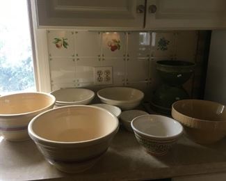ANTIQUE KITCHEN BOWLS