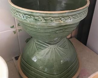 ANTIQUE GREENWARE BOWLS