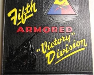 1955 Fifth Armored Victory Division basic training school yearbook