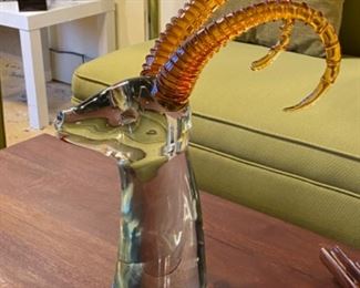 1950s Salviati Marano glass figurine