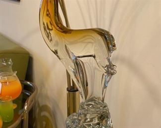 1950s Salviati Marano glass figurine