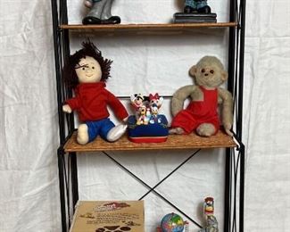 Classy Toys and Shelf Unit