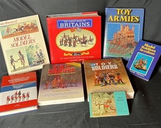 Collection Of Model Soldier Books
