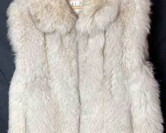Silver Fox Fur Vest