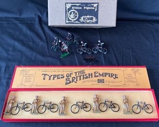 Types Of The British Empire Cyclists Albion Figures