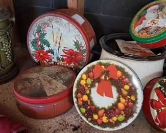 Vintage tins