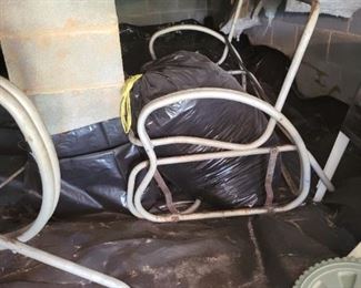 Vintage aluminum patio furniture 