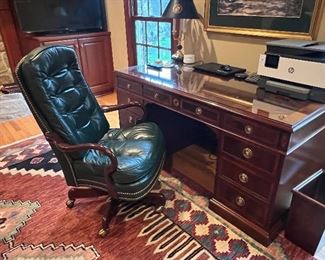 Hekman Desk and Hancock and Moore Desk chair