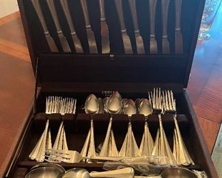 International Silver Co-Pewter flatware