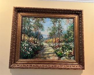 Original signed oil painting