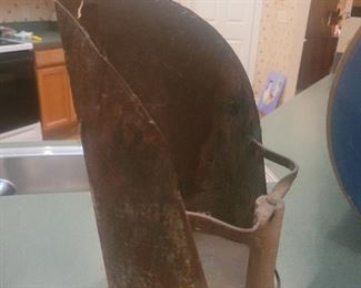 Old scoop and strainer