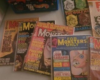 All kinds of comic books