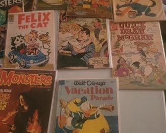 All kinds of comic books