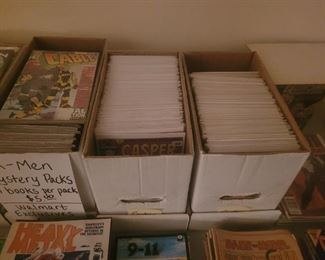 All kinds of comic books