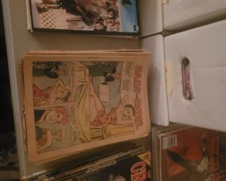 All kinds of comic books