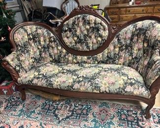 Antique sofa needs repairs 