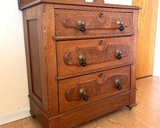 Antique Walnut Dresser Cool Handles