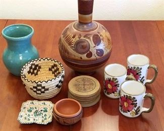 Native American Italian Pottery